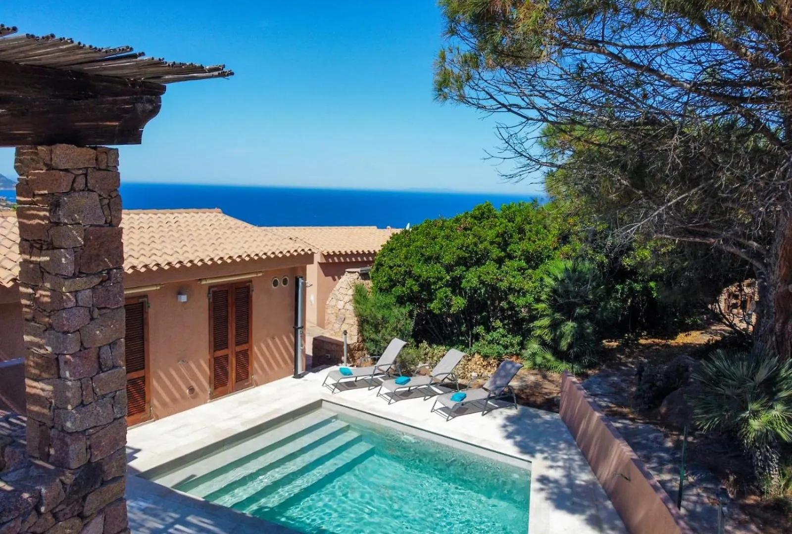 בית נופש קוסטה פרדיסו Villa Moravia With Sea View