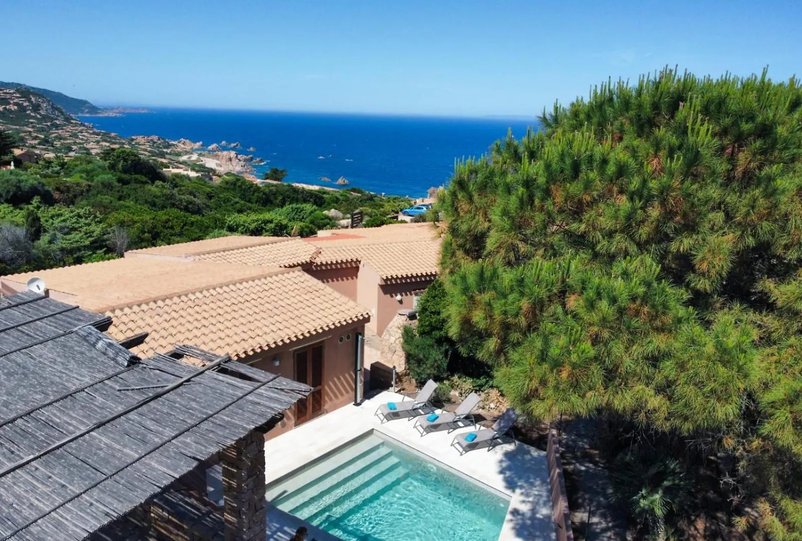 קוסטה פרדיסו Villa Moravia With Sea View בית נופש קוסטה פרדיסו
